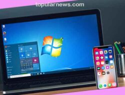 Cara Mudah Menghubungkan iPhone ke Laptop