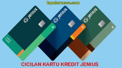 cicilan kartu kredit jenius
