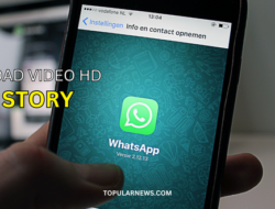 Cara Upload Video HD di Story Whatsapp Tanpa Aplikasi
